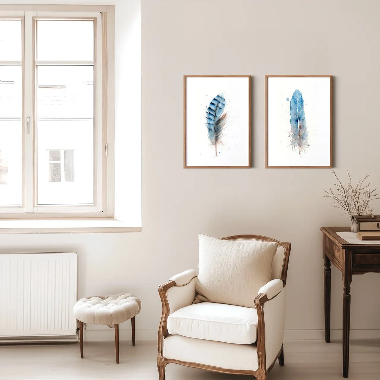 Blue Jay shown in a room setting