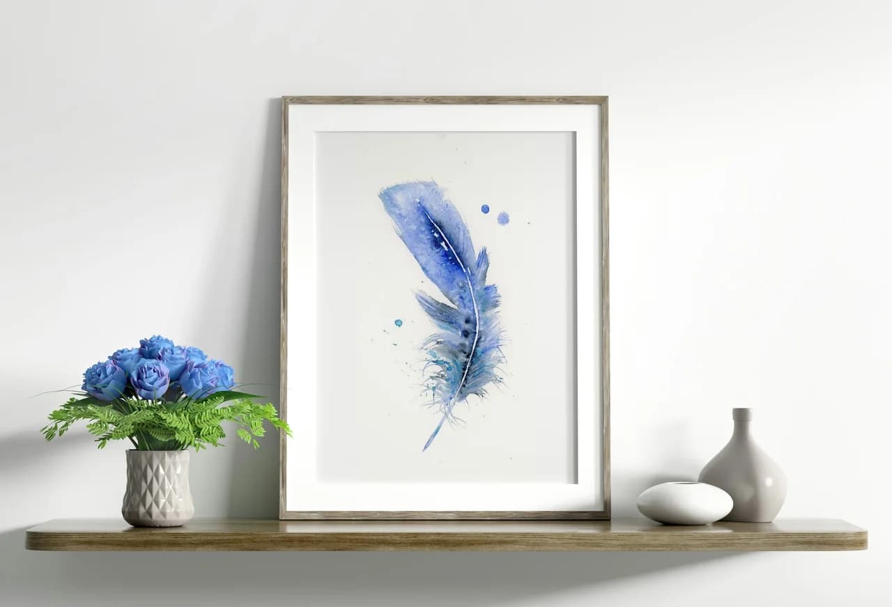 Blue Jay shown in a room setting