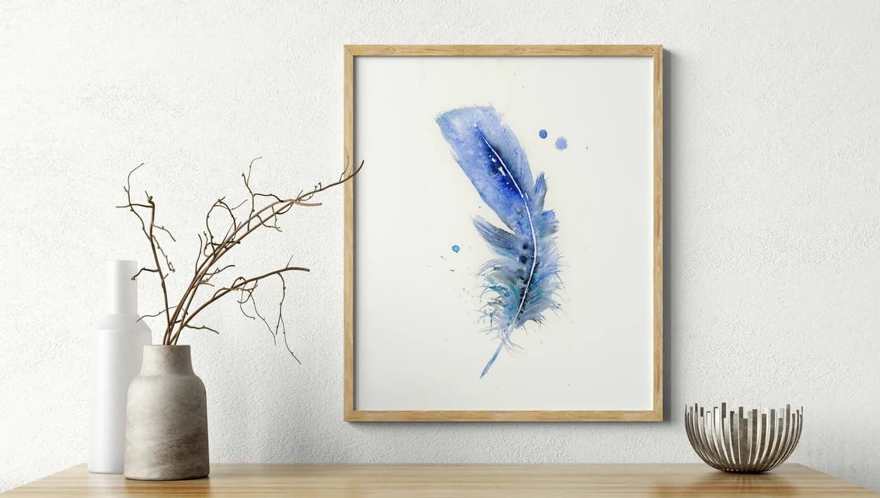 Blue Jay shown in a room setting