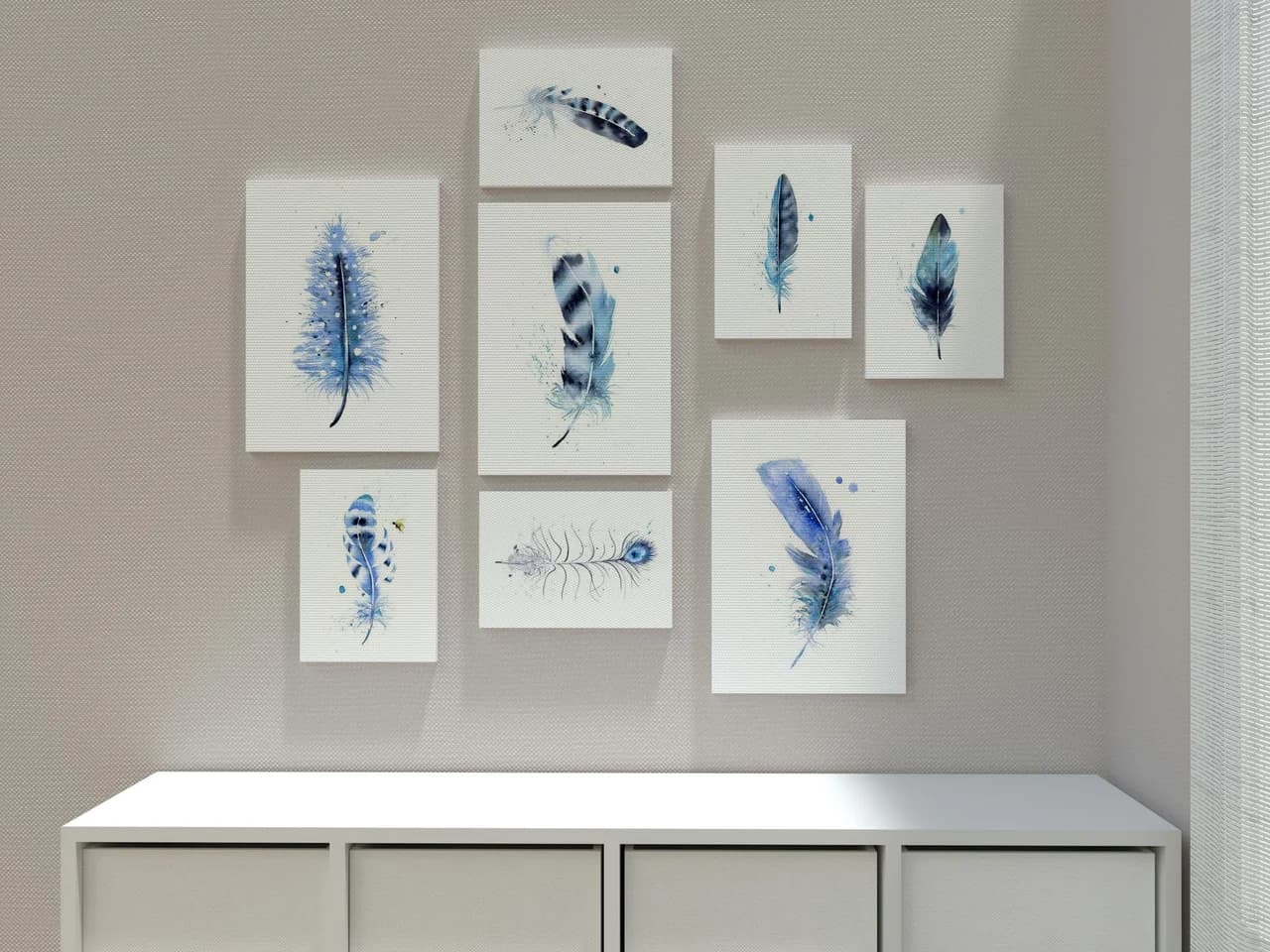 Blue Jay shown in a room setting