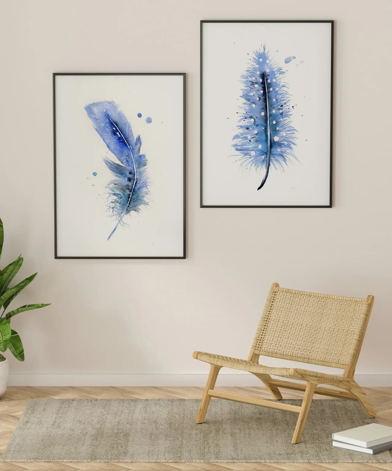 Blue Jay shown in a room setting