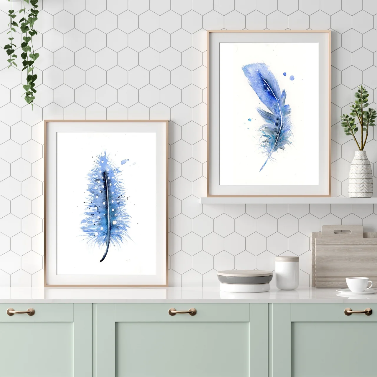 Blue Jay shown in a room setting