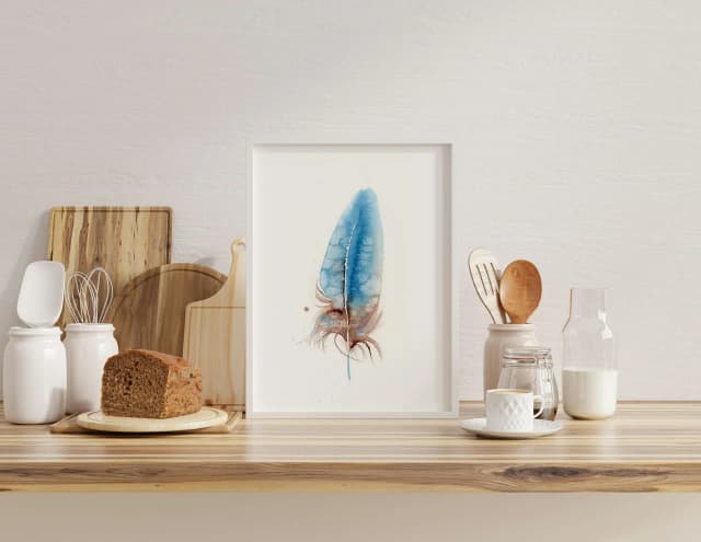 Blue Jay shown in a room setting