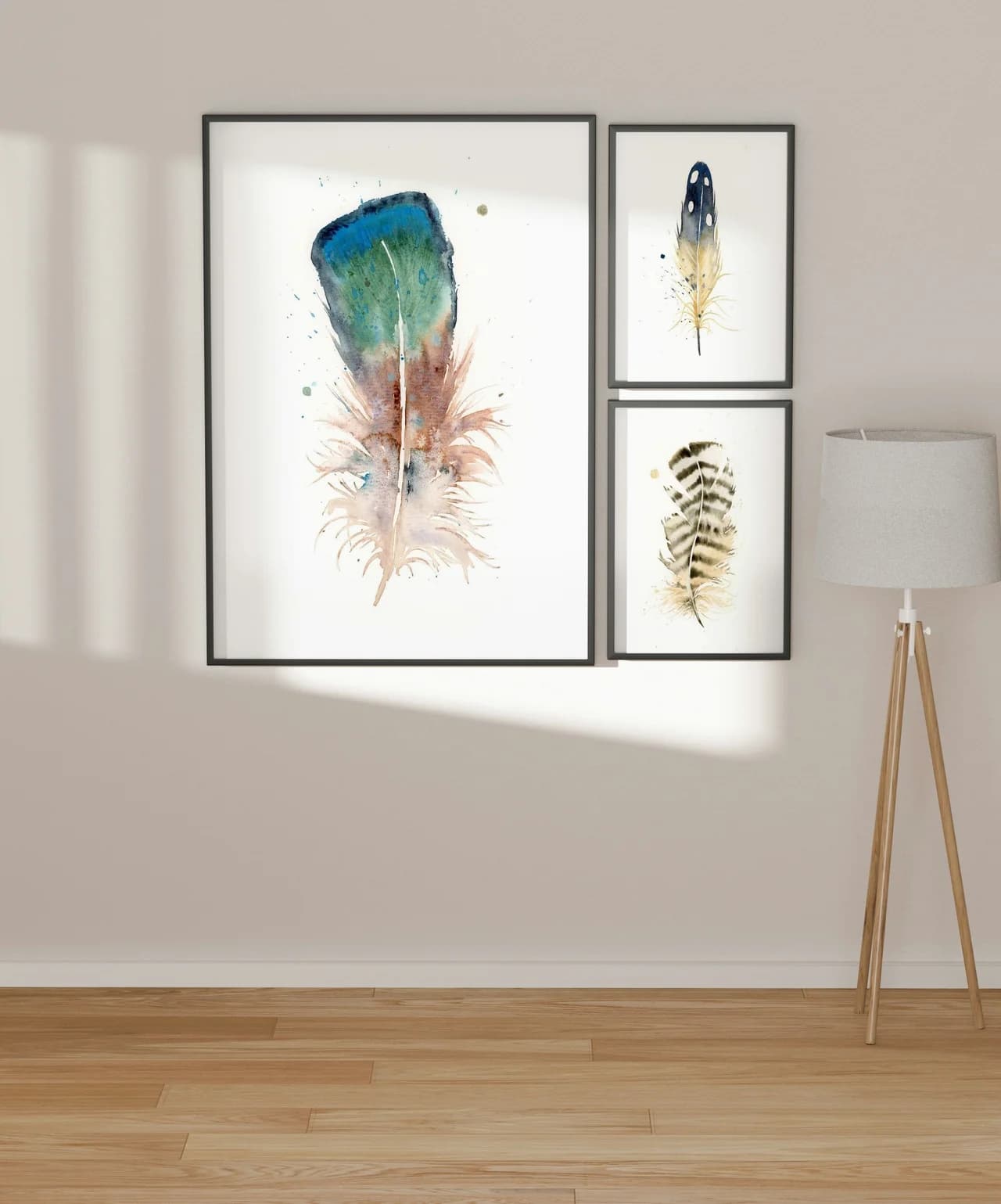 Duck shown in a room setting