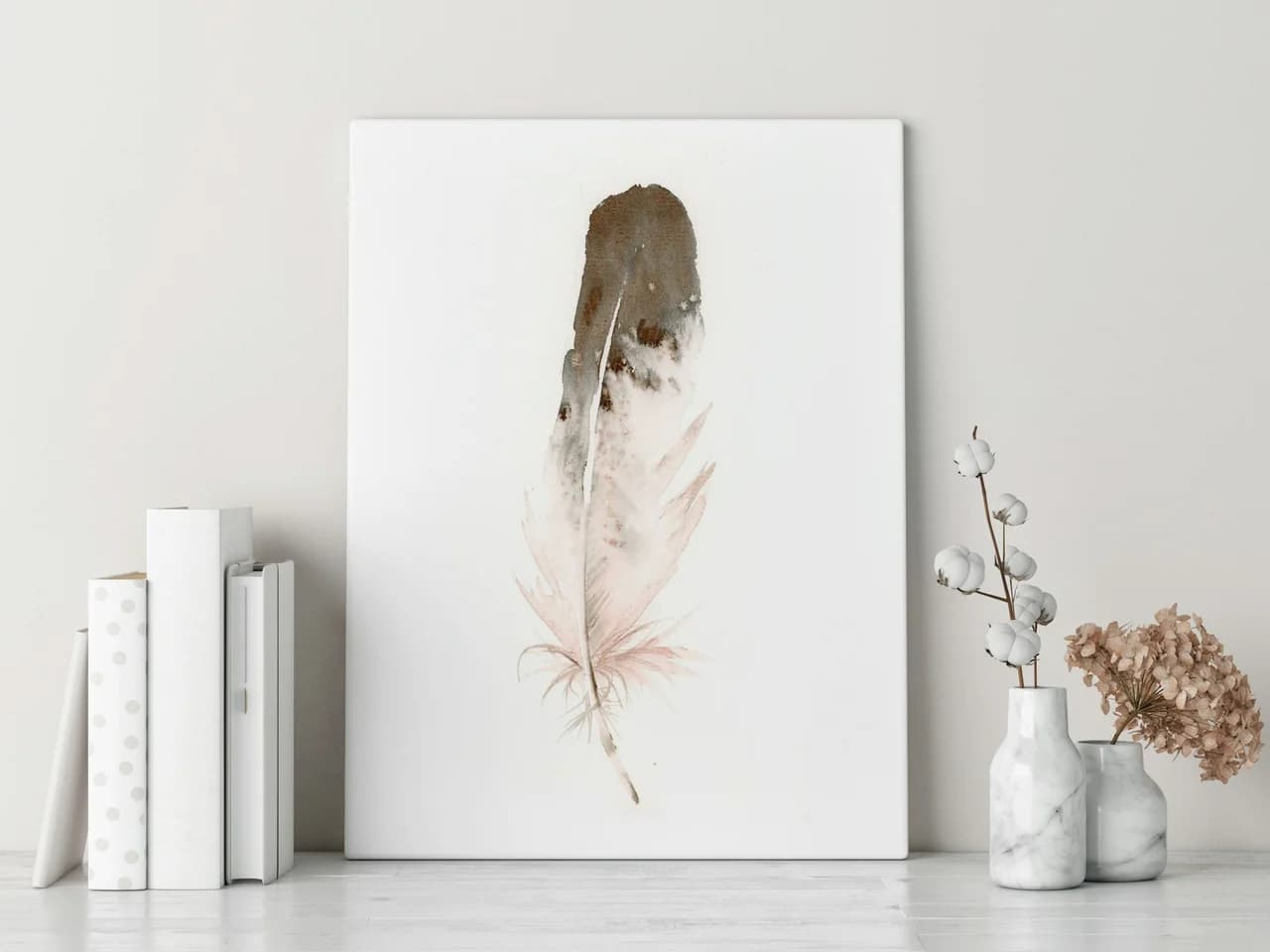 Eagle shown in a room setting