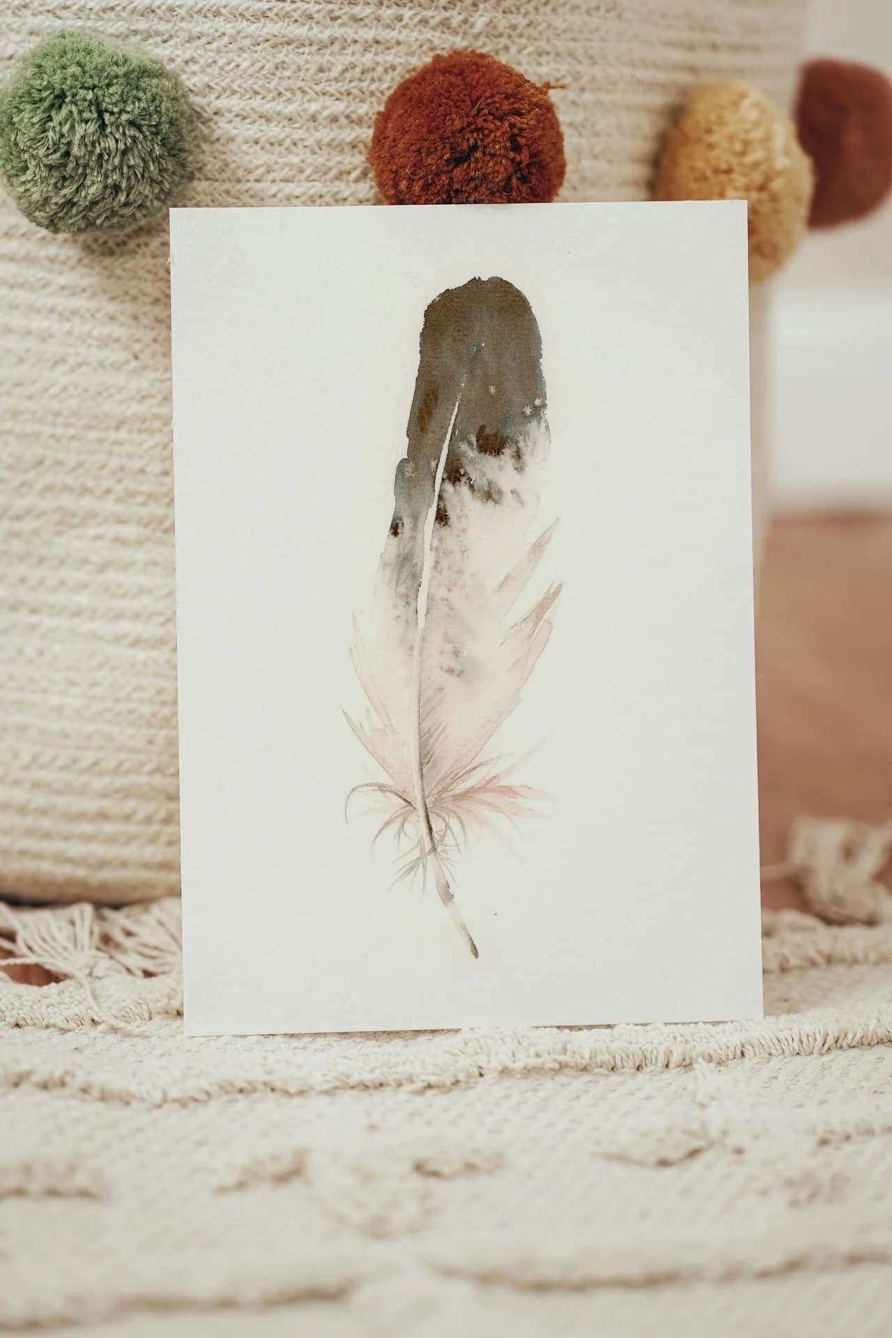 Eagle shown in a room setting