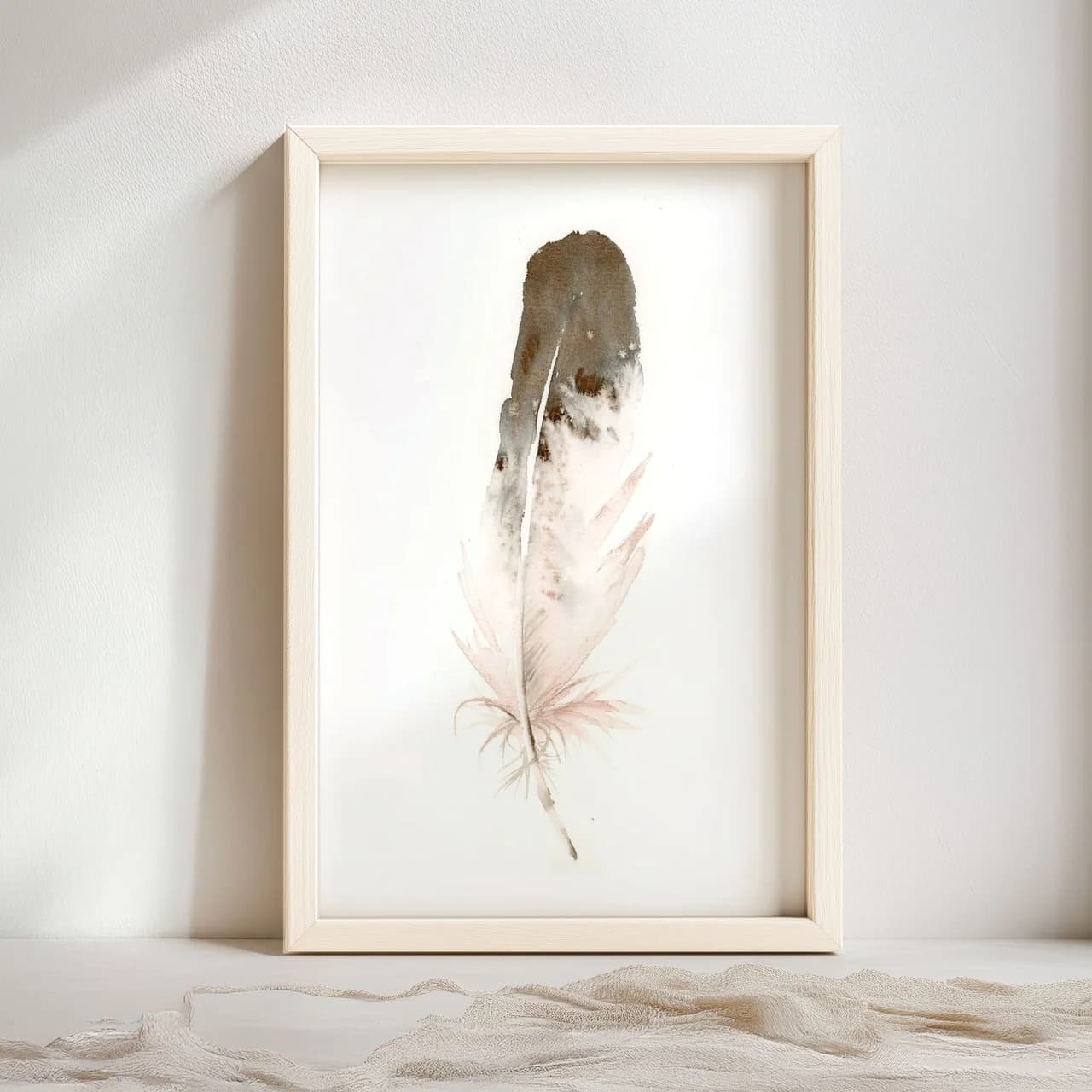 Eagle shown in a room setting