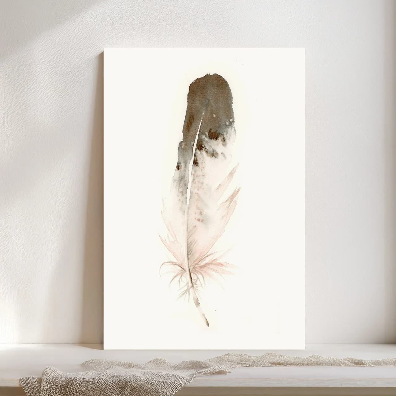 Eagle shown in a room setting