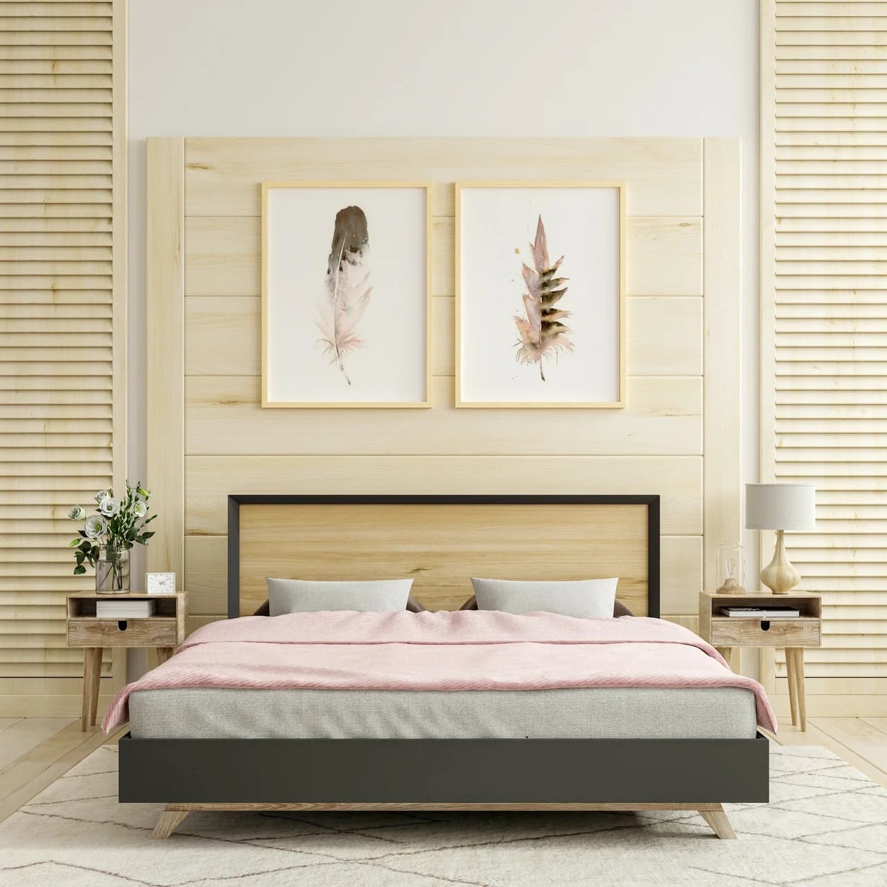 Eagle shown in a room setting
