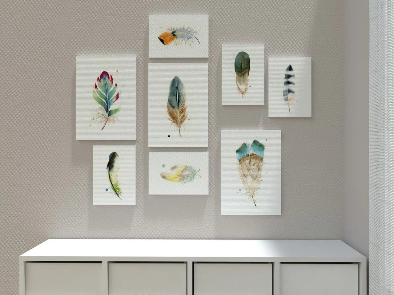 Blue Jay shown in a room setting