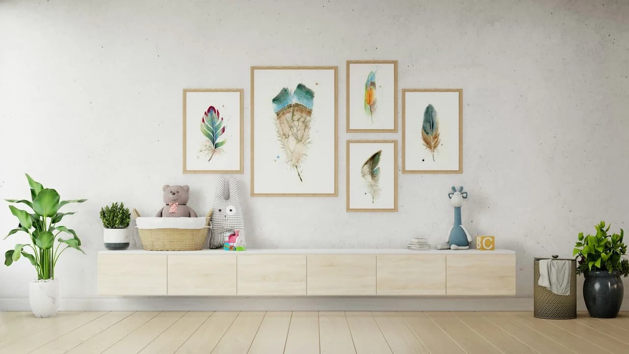 Blue Jay shown in a room setting