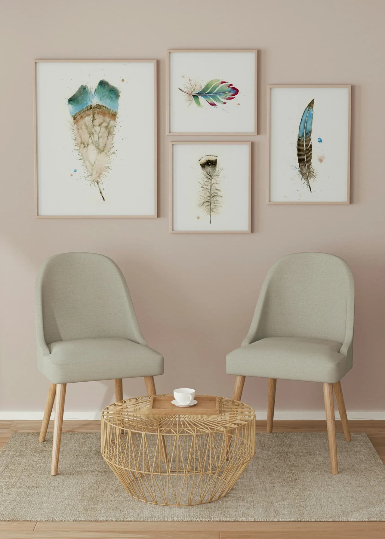 Blue Jay shown in a room setting