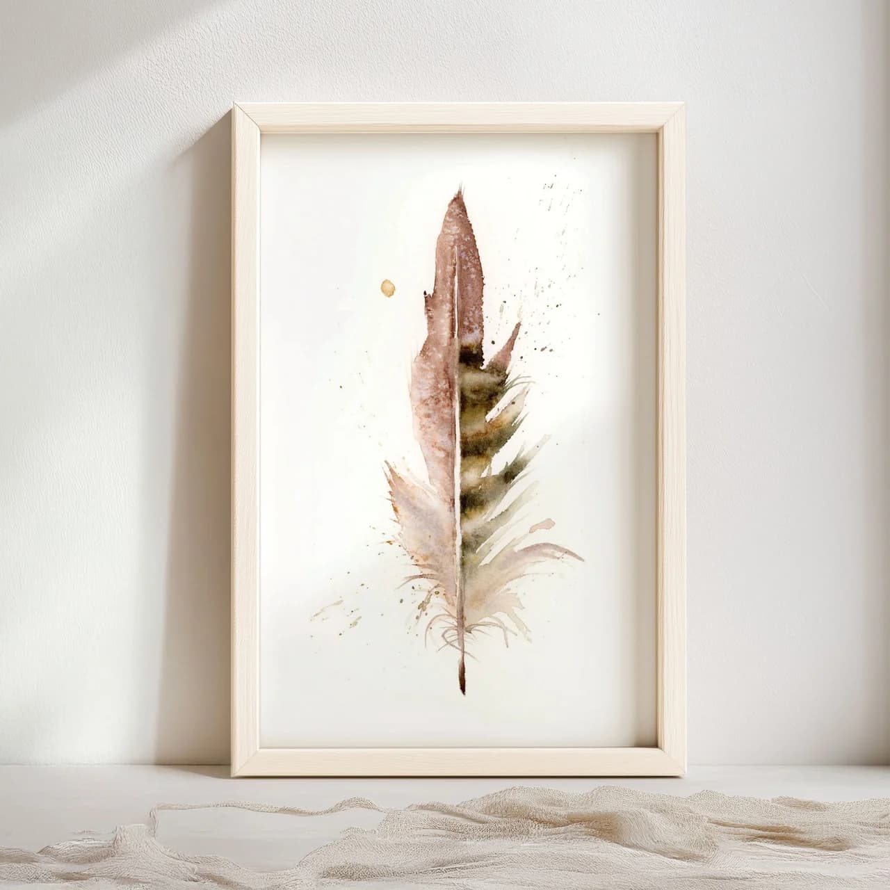 Pheasant shown in a room setting