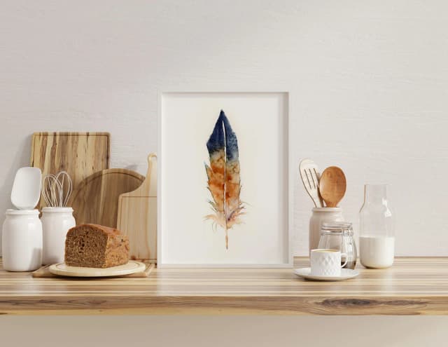 Blue Jay shown in a room setting