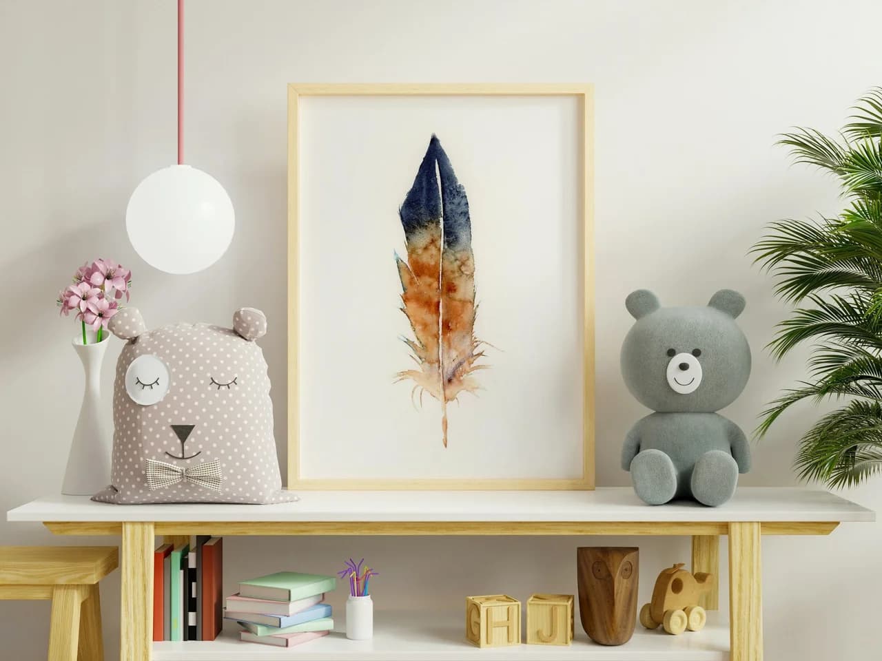 Blue Jay shown in a room setting
