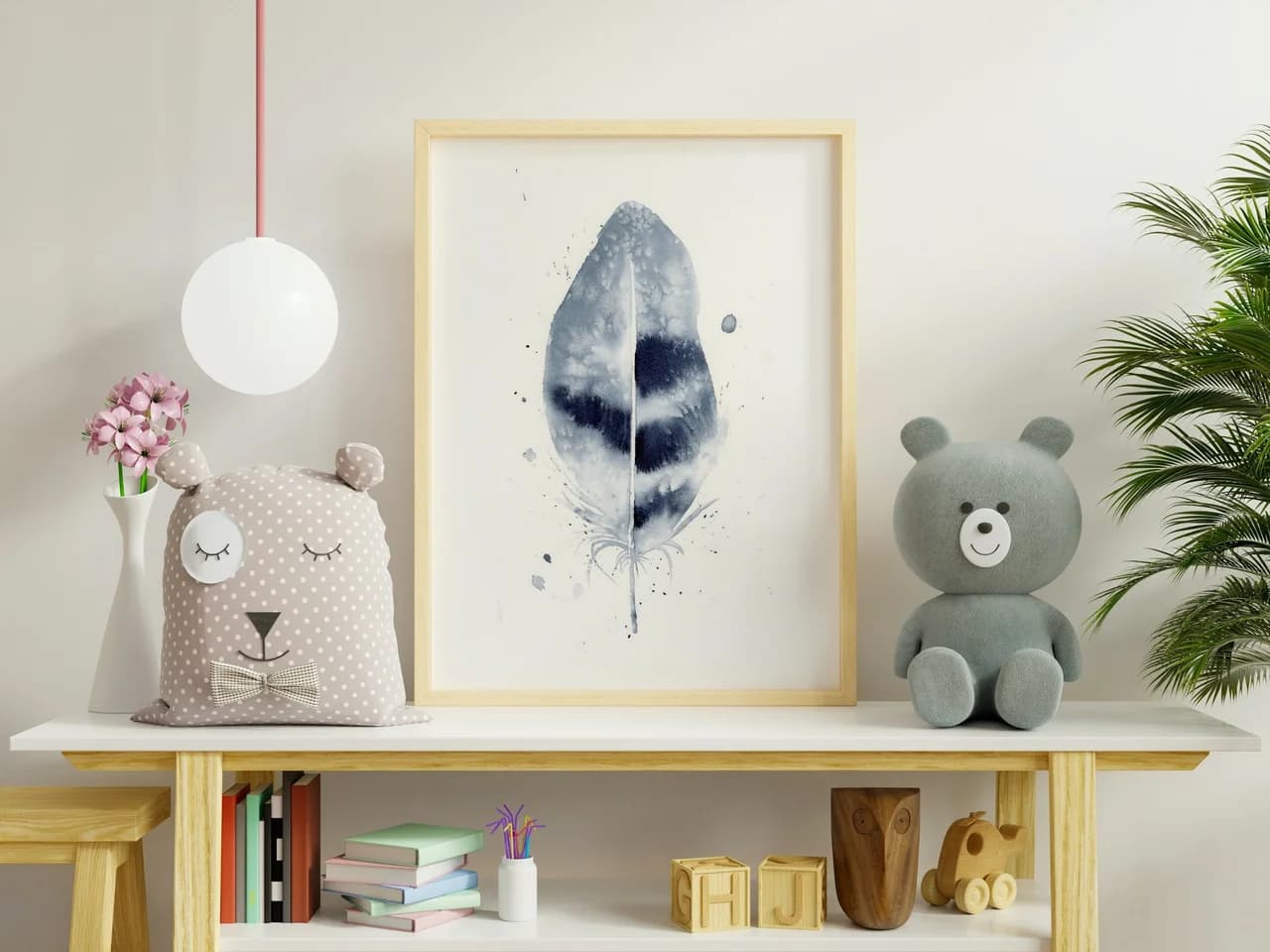 Blue Jay shown in a room setting