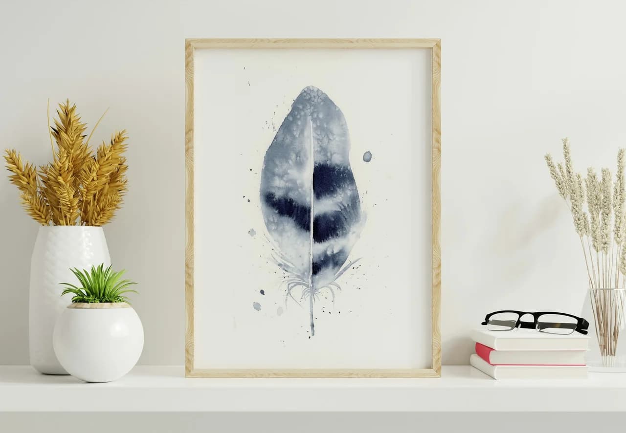 Blue Jay shown in a room setting