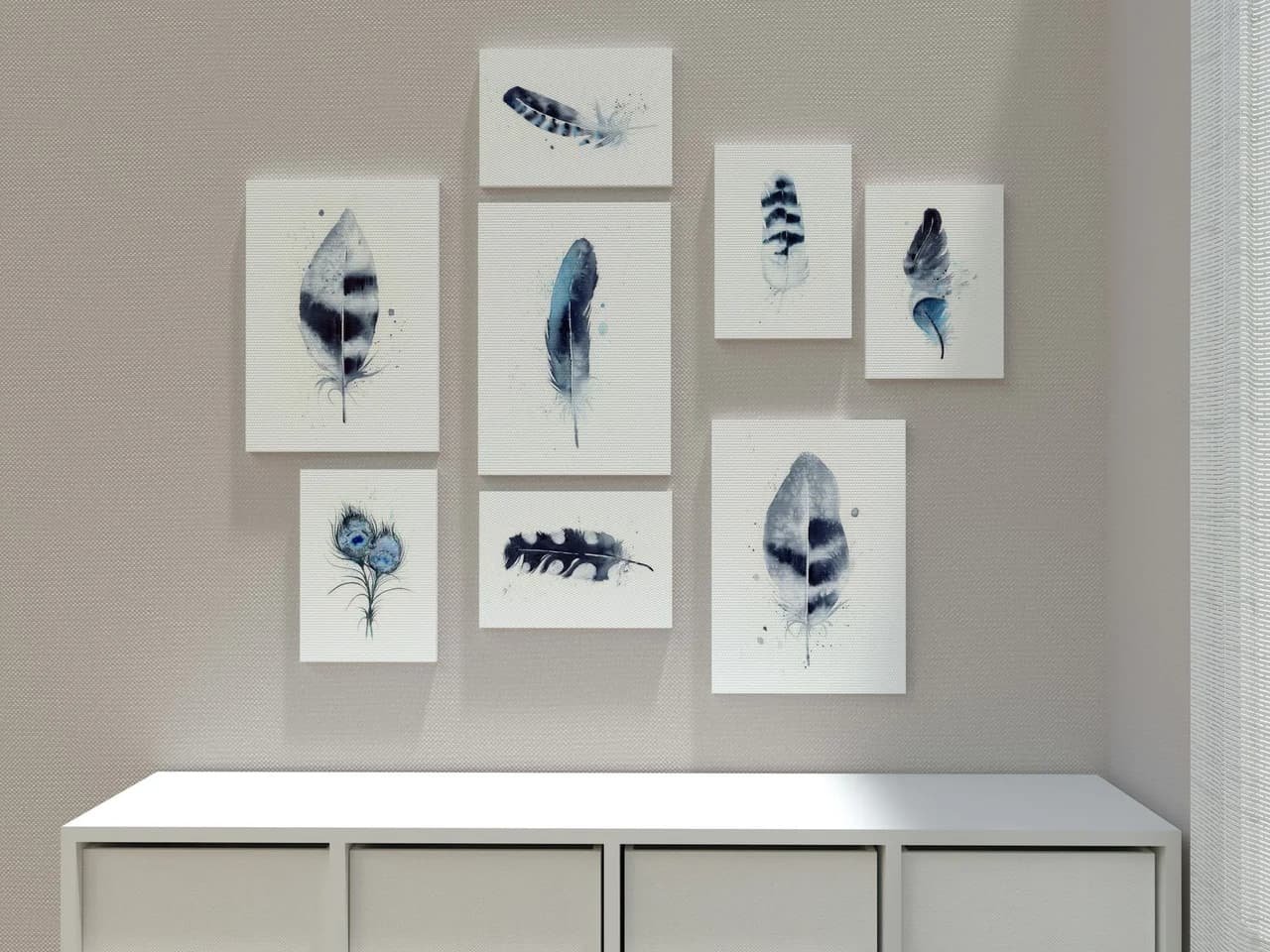 Blue Jay shown in a room setting