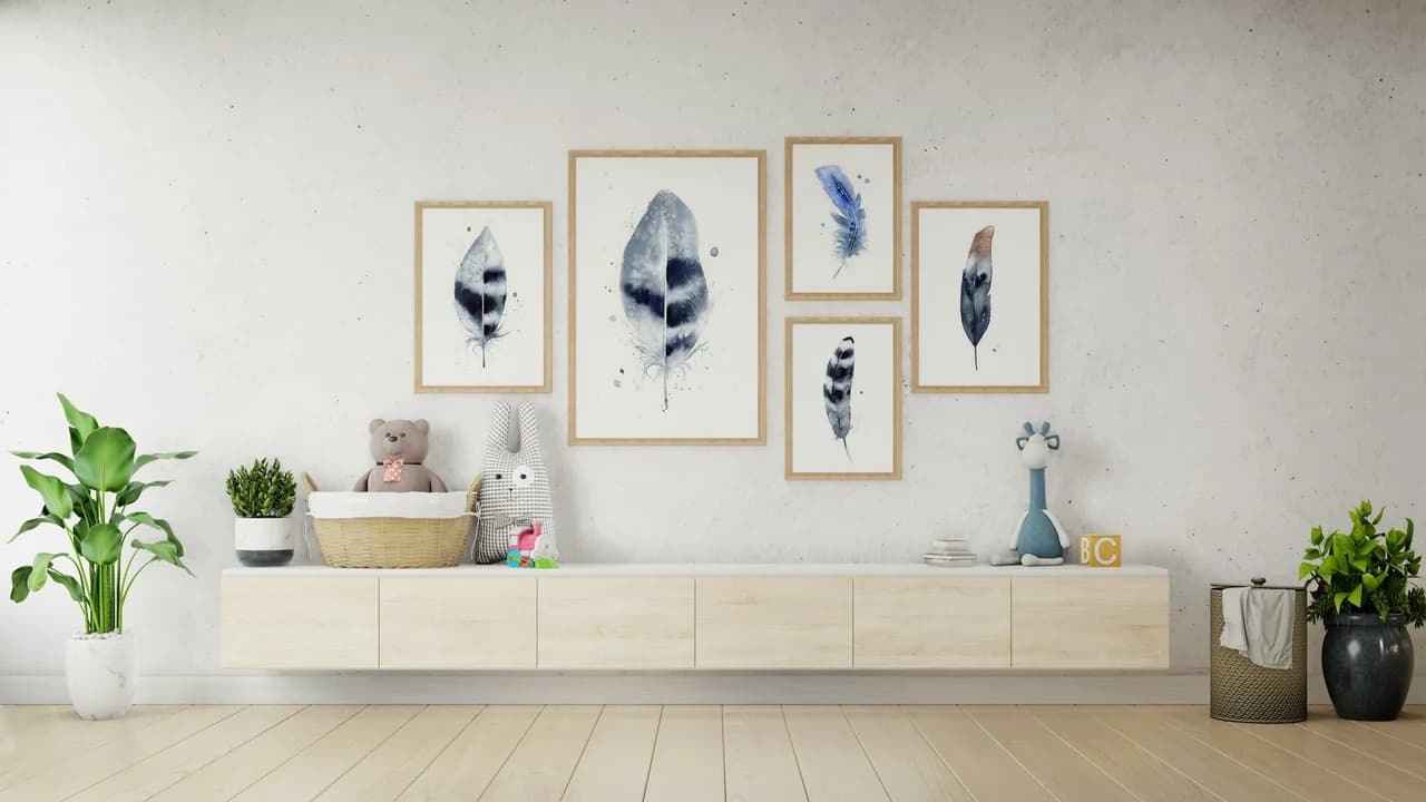 Blue Jay shown in a room setting