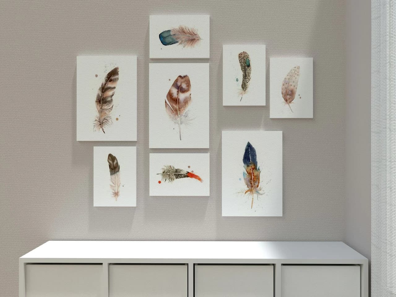 American Woodcock shown in a room setting