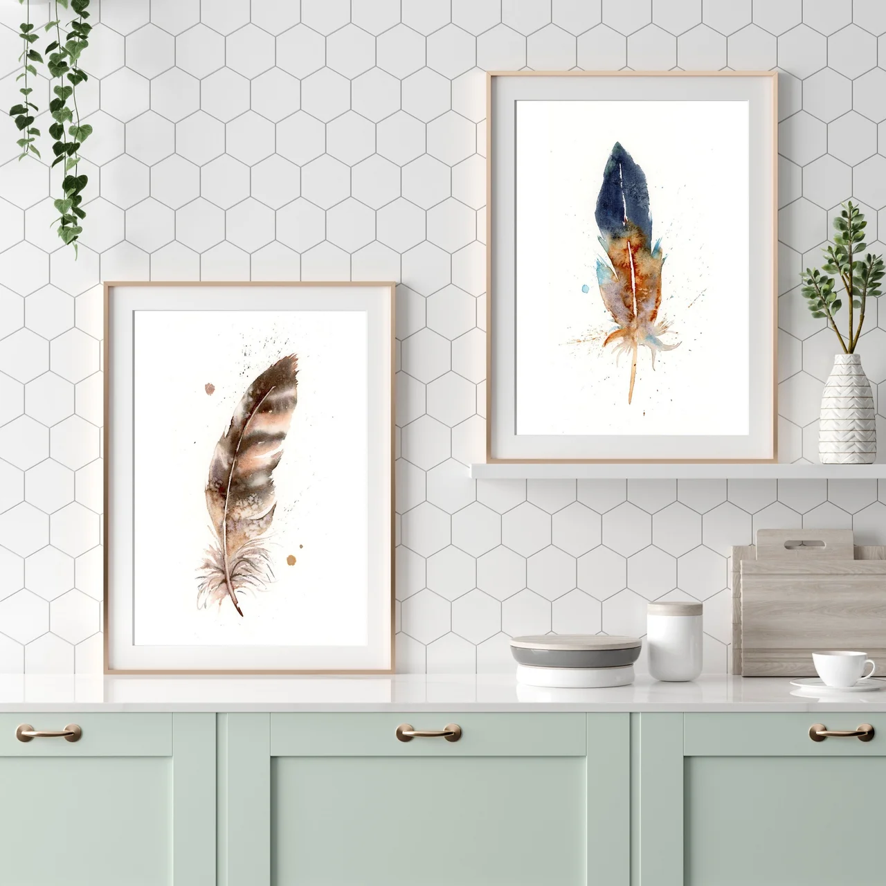 American Woodcock shown in a room setting