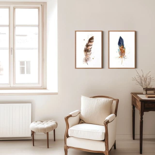 American Woodcock shown in a room setting