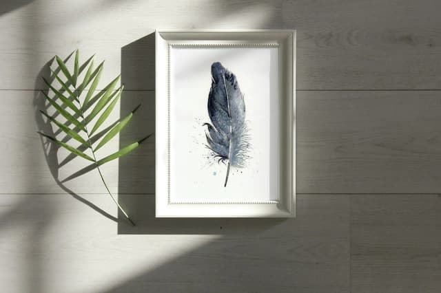 Black Swan shown in a room setting