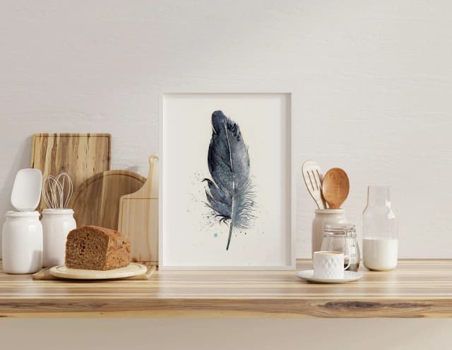 Black Swan shown in a room setting