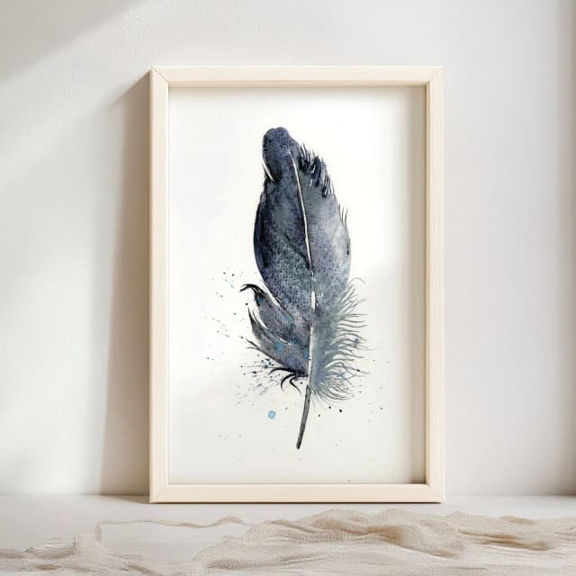 Black Swan shown in a room setting