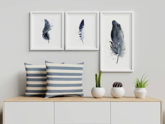 Black Swan shown in a room setting