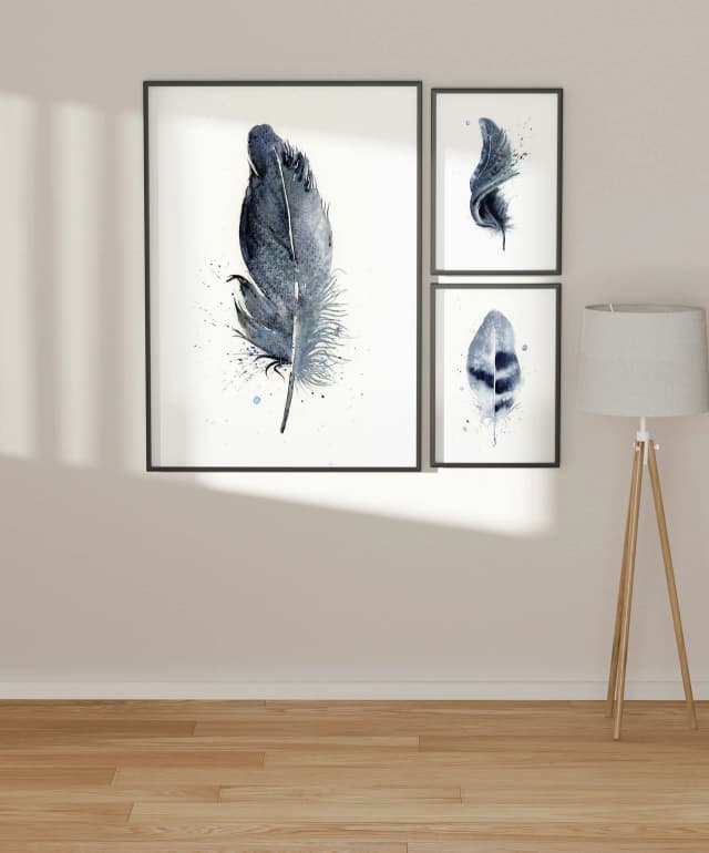 Black Swan shown in a room setting