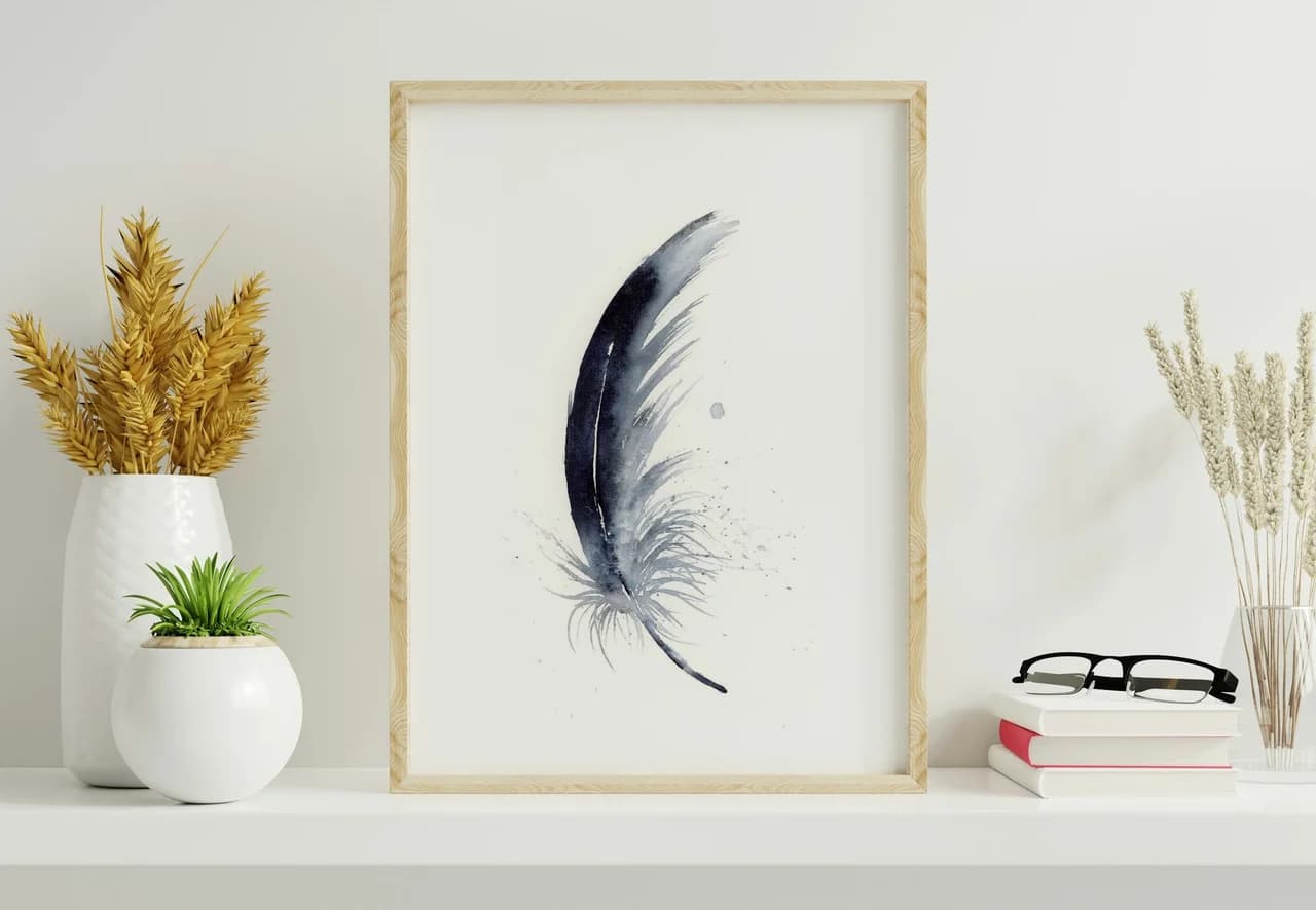 Black Crow shown in a room setting