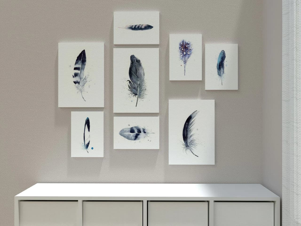 Black Crow shown in a room setting