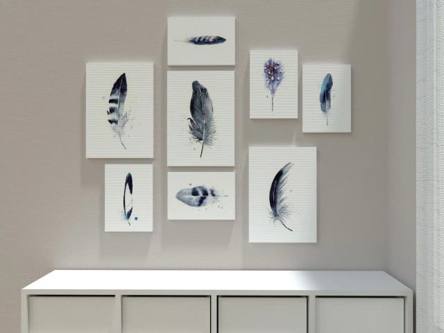 Black Crow shown in a room setting
