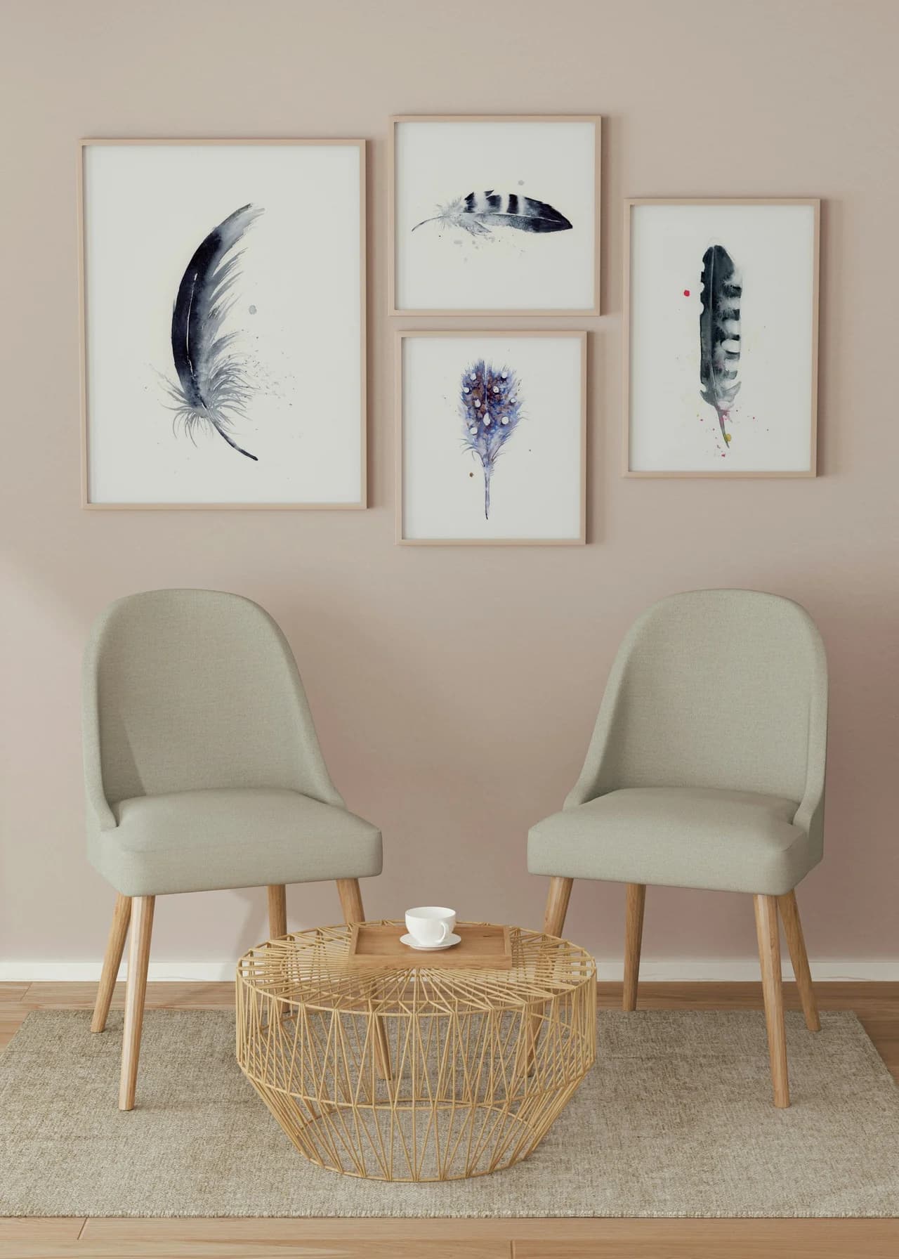 Black Crow shown in a room setting