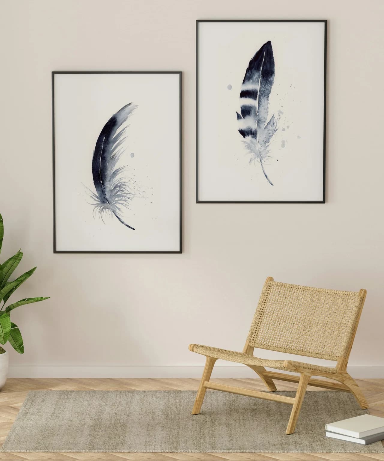 Black Crow shown in a room setting