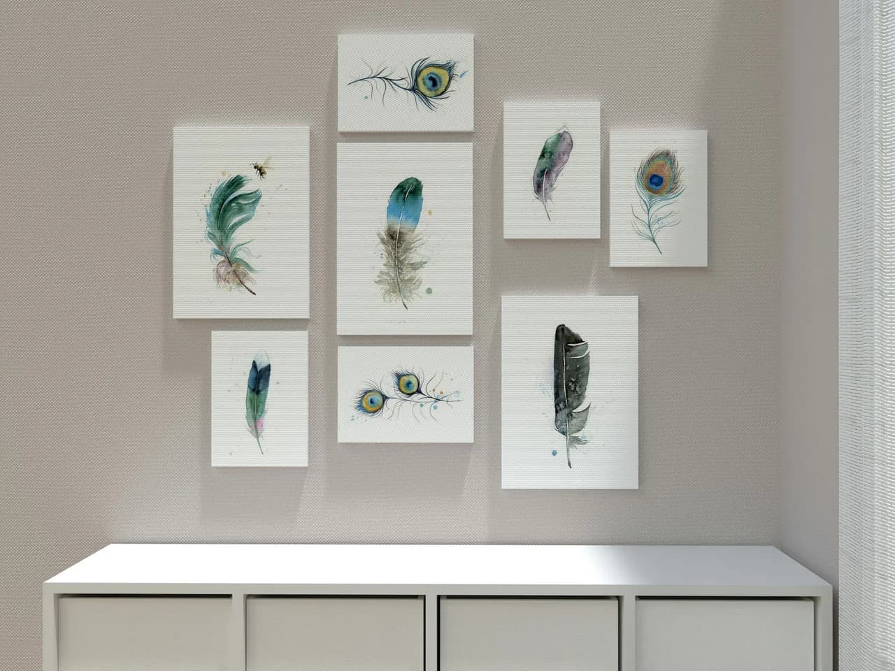 Black Crow shown in a room setting