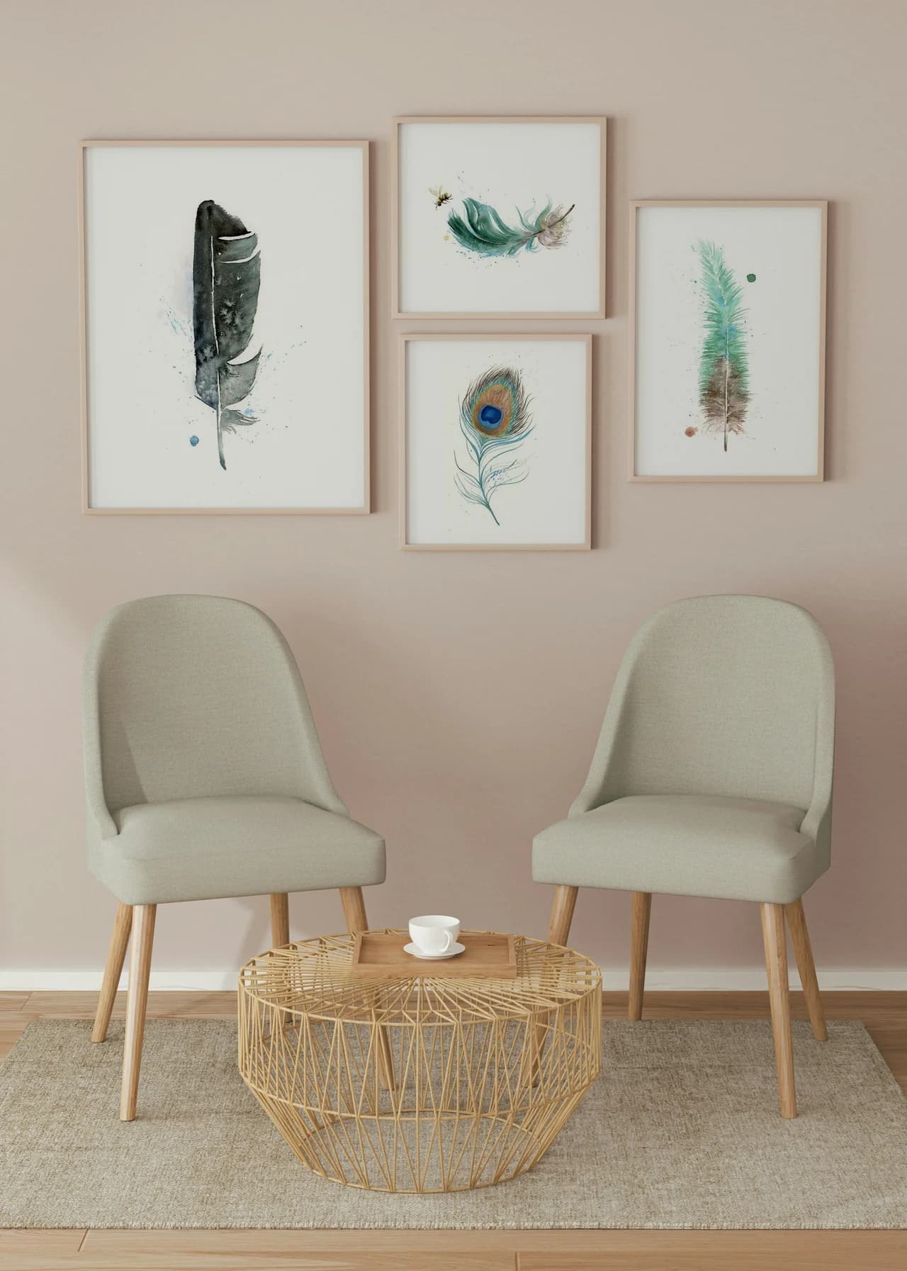 Black Crow shown in a room setting