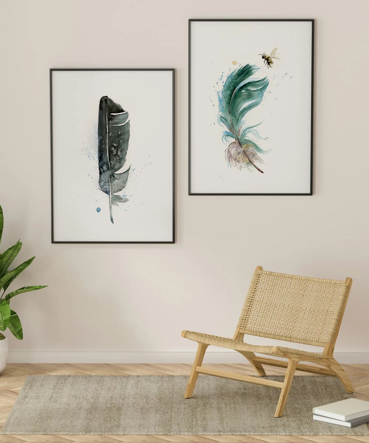 Black Crow shown in a room setting