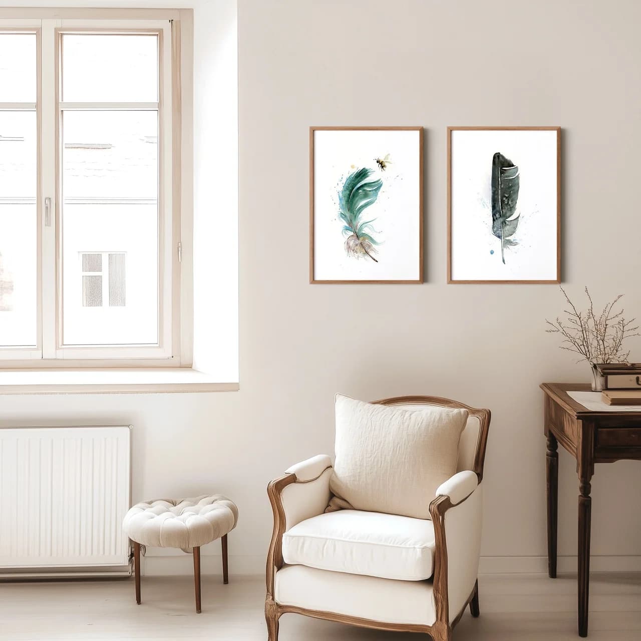 Black Crow shown in a room setting