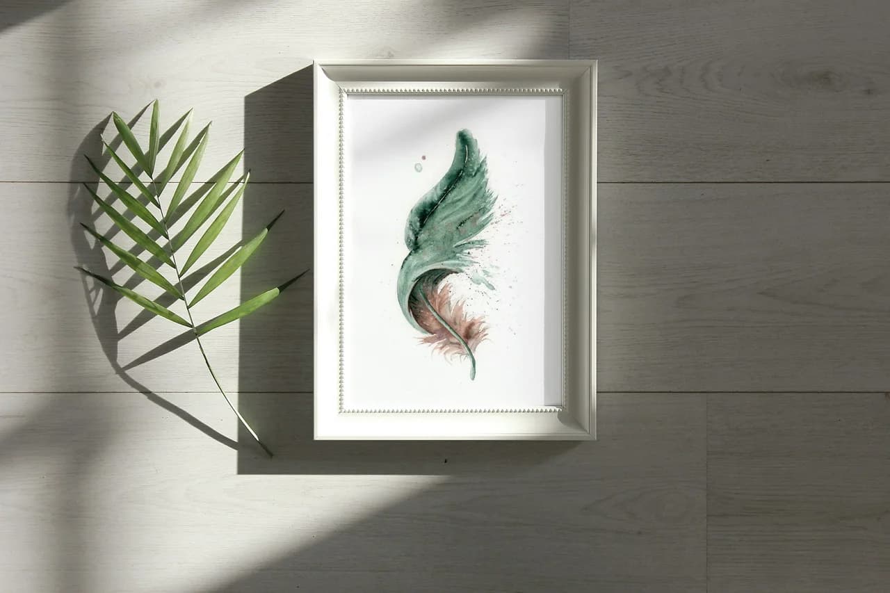 Peacock shown in a room setting