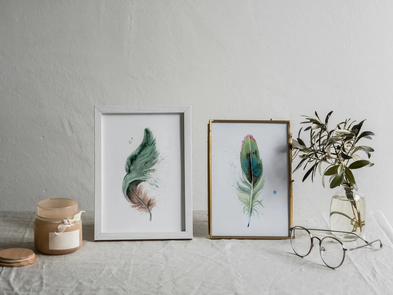 Peacock shown in a room setting