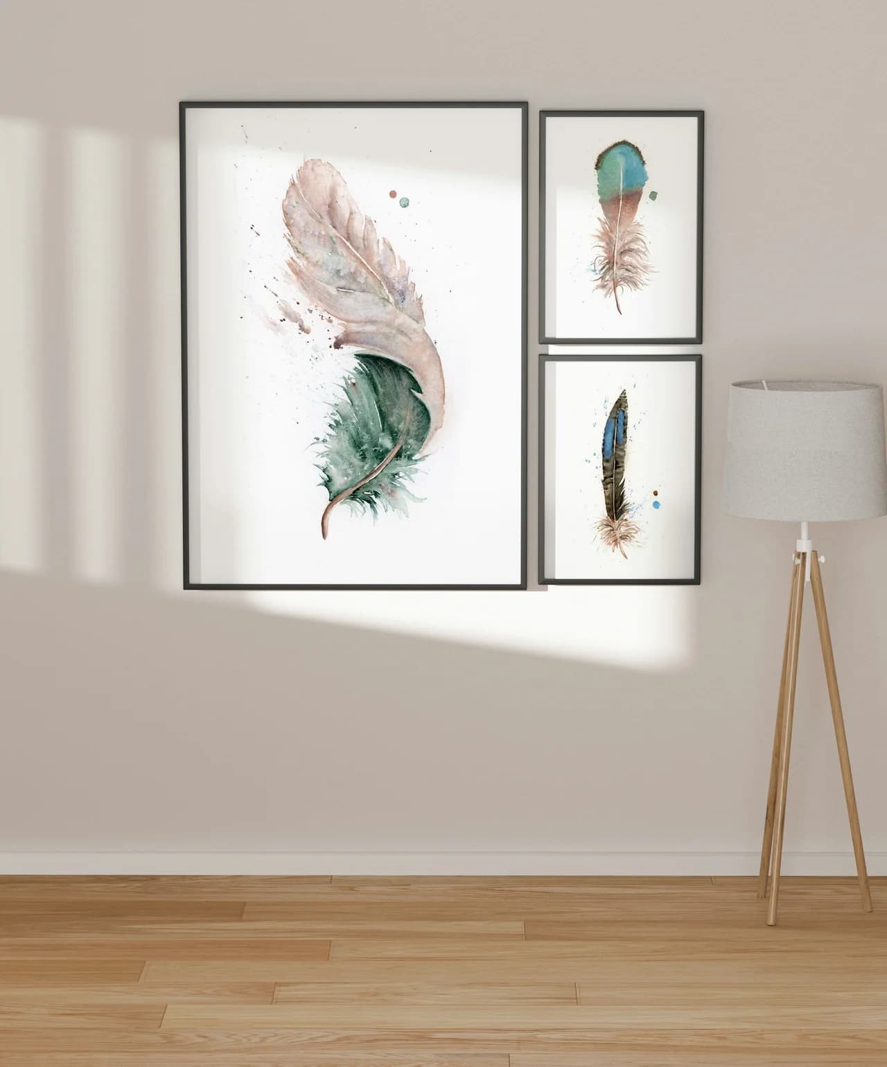 Duck shown in a room setting