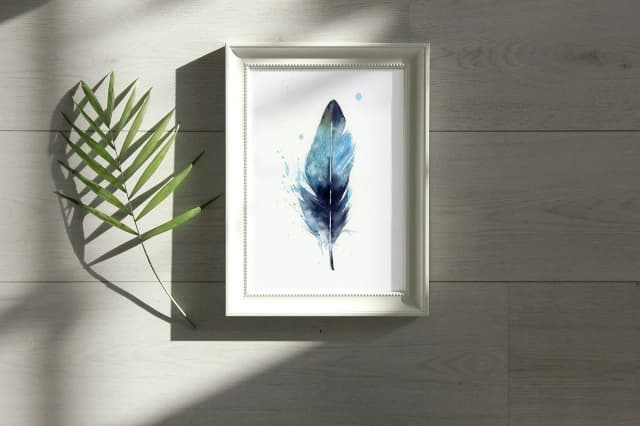 Magpie shown in a room setting