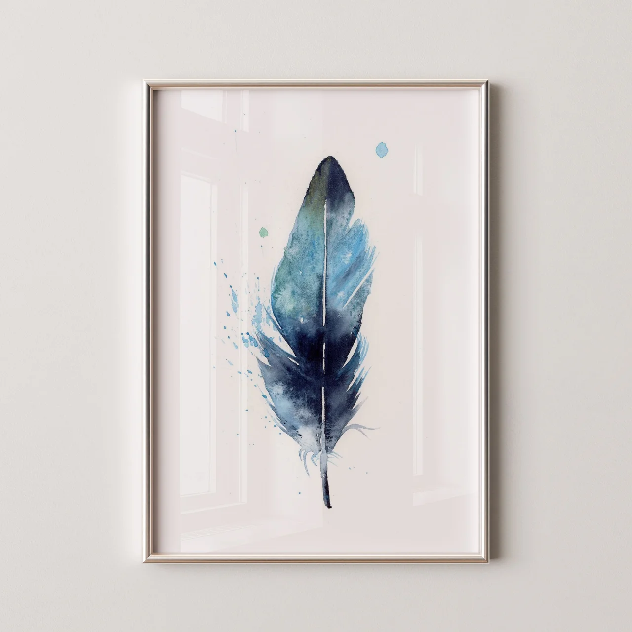 Magpie shown in a room setting