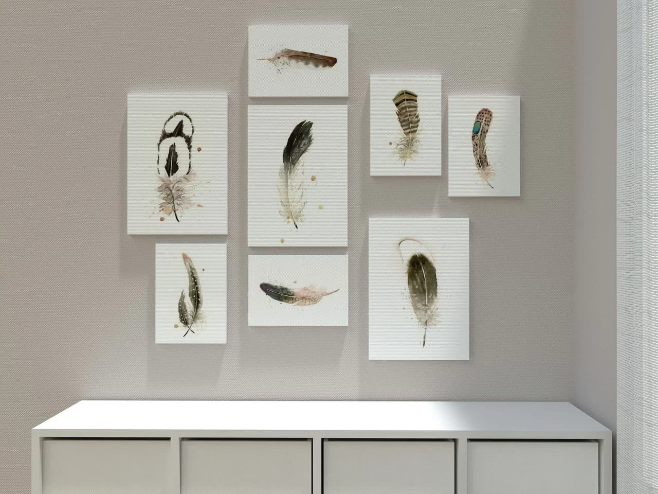 Canada Goose shown in a room setting