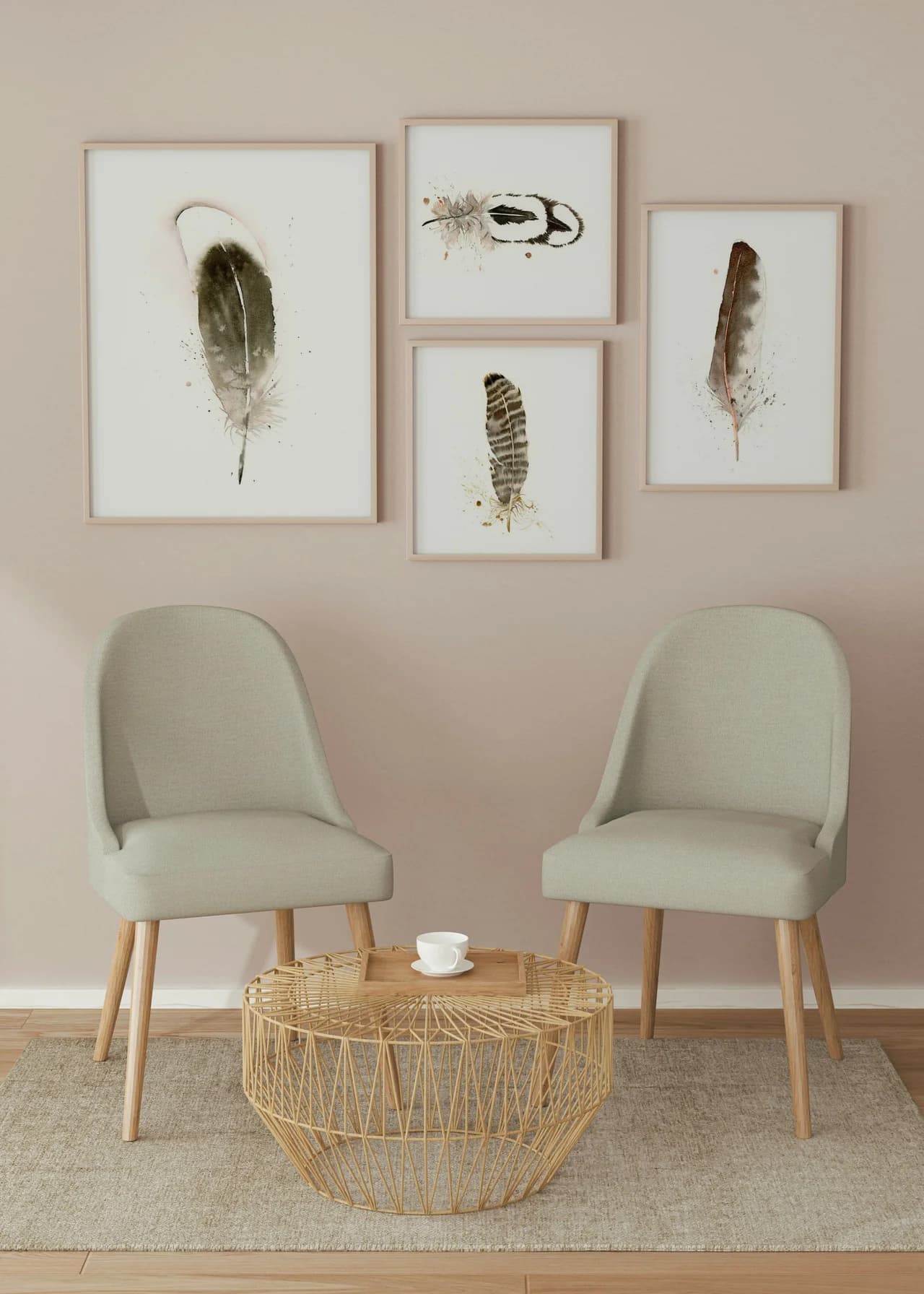 Canada Goose shown in a room setting