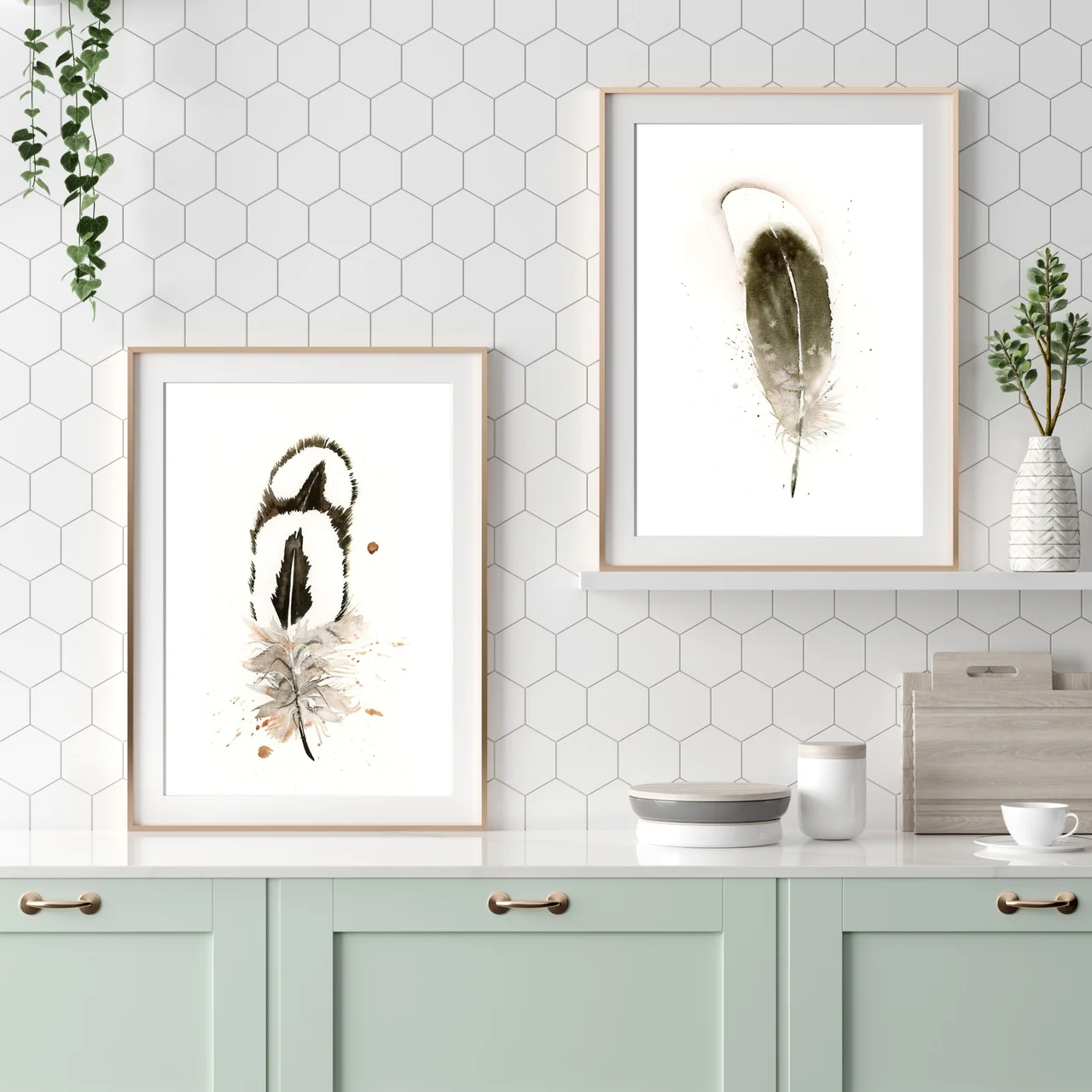 Canada Goose shown in a room setting