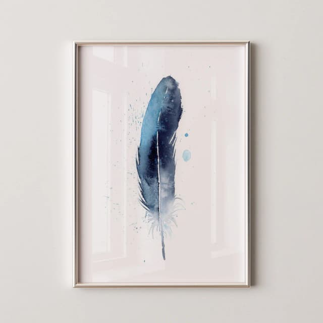 Magpie shown in a room setting