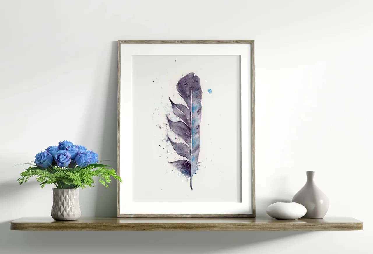 Owl Inspired shown in a room setting